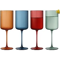 seven colors of glass  など Amazon.com | Khen - Colored Muted Colored Glasses - Water